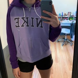 Nike Vintage Zip Up Hoodie